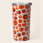 Tomato Collage Print Travel Mug Gallery Image 2