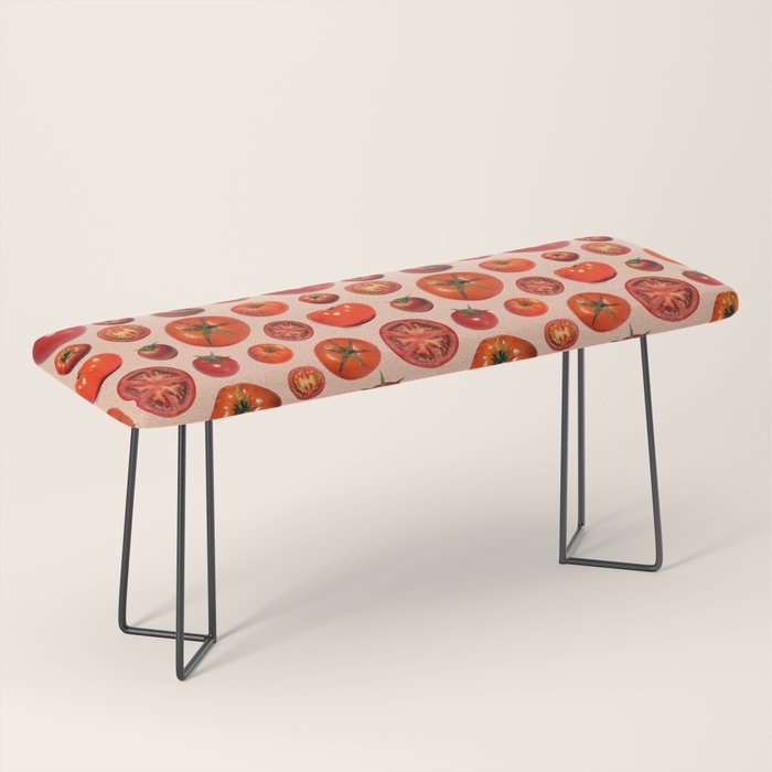 Tomato Collage Print Bench Gallery Image 1