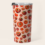 Tomato Collage Print Travel Mug Gallery Image 3