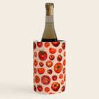 Tomato Collage Print Wine Chiller Gallery Image 1