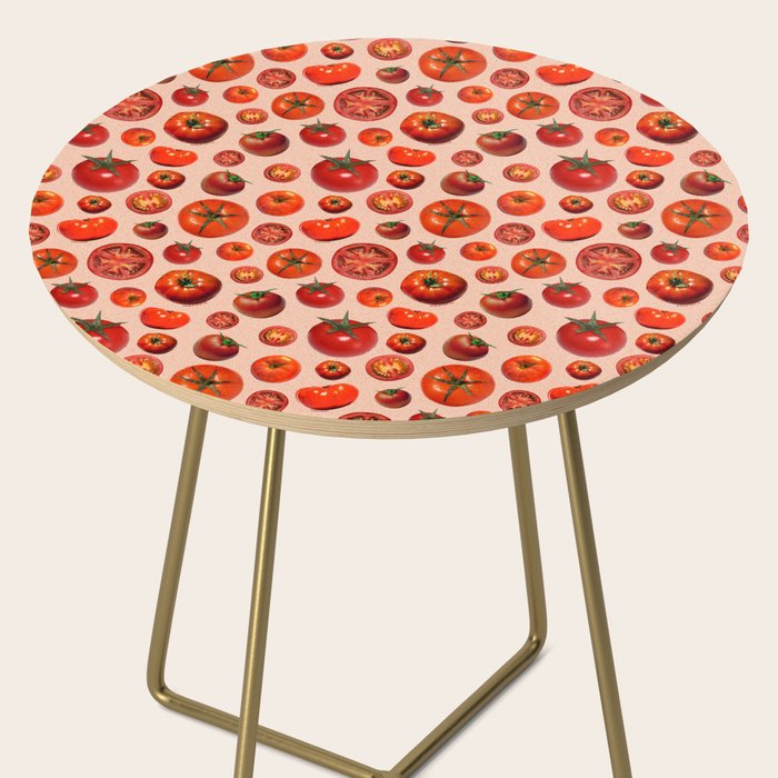 Tomato Collage Print Side Table Gallery Image 2