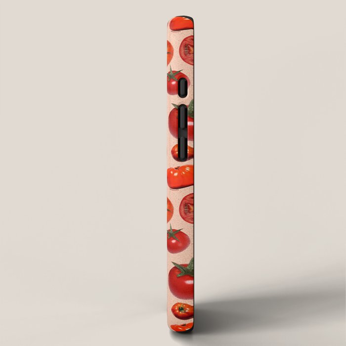 Tomato Collage Print iPhone Case Gallery Image 2