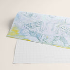 William Blake "Illustrations to Dante's Divine Comedy - The Vision of the Deity" Wrapping Paper Gallery Image 2