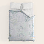 William Blake "Illustrations to Dante's Divine Comedy - The Vision of the Deity" Duvet Cover Gallery Image 6