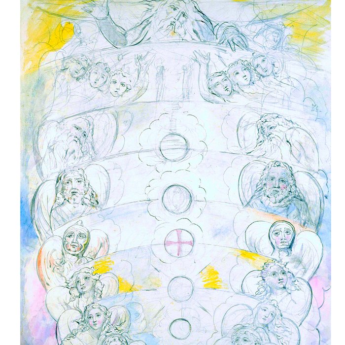William Blake "Illustrations to Dante's Divine Comedy - The Vision of the Deity" Coffee Mug Gallery Image 2