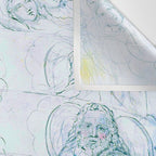 William Blake "Illustrations to Dante's Divine Comedy - The Vision of the Deity" Wall Tapestry Gallery Image 3