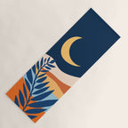 Moon and Night Bloomer Mountain Landscape Yoga Mat Gallery Image 1