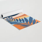 Moon and Night Bloomer Mountain Landscape Yoga Mat Gallery Image 2