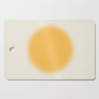 Abstraction_SUN_YELLOW_CIRCLE_BLUR_LOVE_POP_ART_0602A Cutting Board Gallery Image 1
