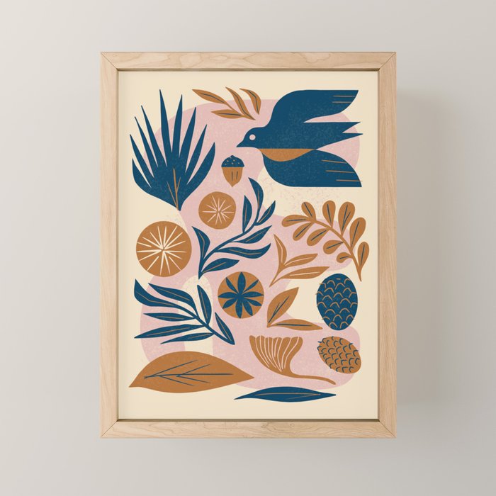 The Birdâs Collection Mini Art Print Gallery Image 1