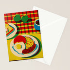 English Breakfast Y Stationery Card Gallery Image 2