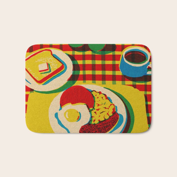 English Breakfast Y Bath Mat Gallery Image 1