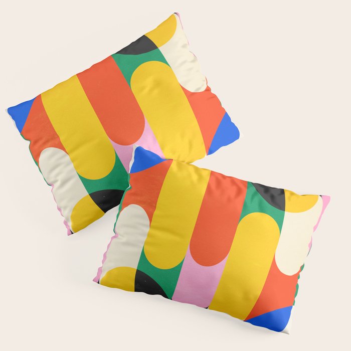 BAUHAUS 03: Exhibition 1923 | Mid Century Series  Pillow Sham Gallery Image 3