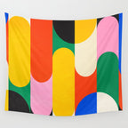 BAUHAUS 03: Exhibition 1923 | Mid Century Series  Wall Tapestry Gallery Image 4