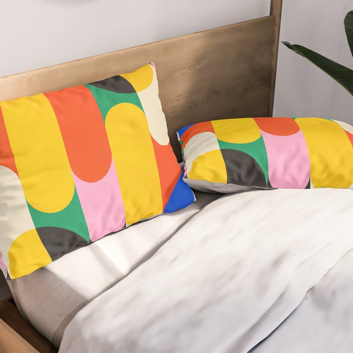 BAUHAUS 03: Exhibition 1923 | Mid Century Series  Pillow Sham Gallery Image 2