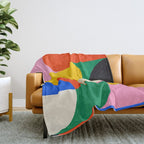 BAUHAUS 03: Exhibition 1923 | Mid Century Series  Throw Blanket Gallery Image 2