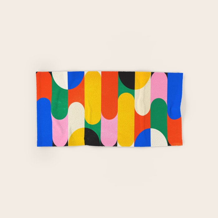 BAUHAUS 03: Exhibition 1923 | Mid Century Series  Bath Towel Gallery Image 1