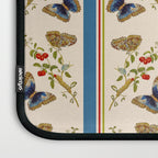 Antique Napoleonic Toile With Stripes And Butterflies Laptop Sleeve Gallery Image 3