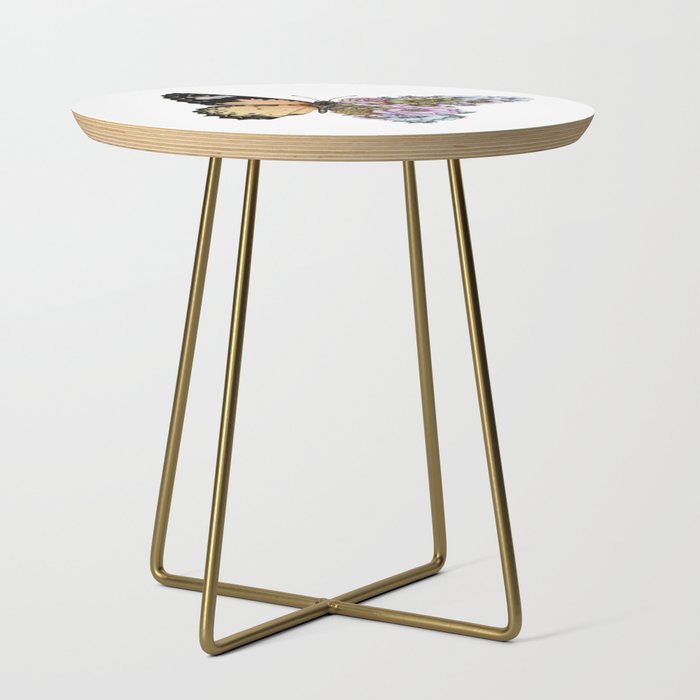 Butterfly in Bloom II Side Table Gallery Image 1
