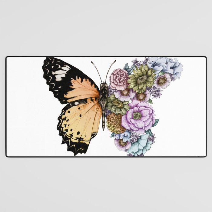 Butterfly in Bloom II Desk Mat Gallery Image 3