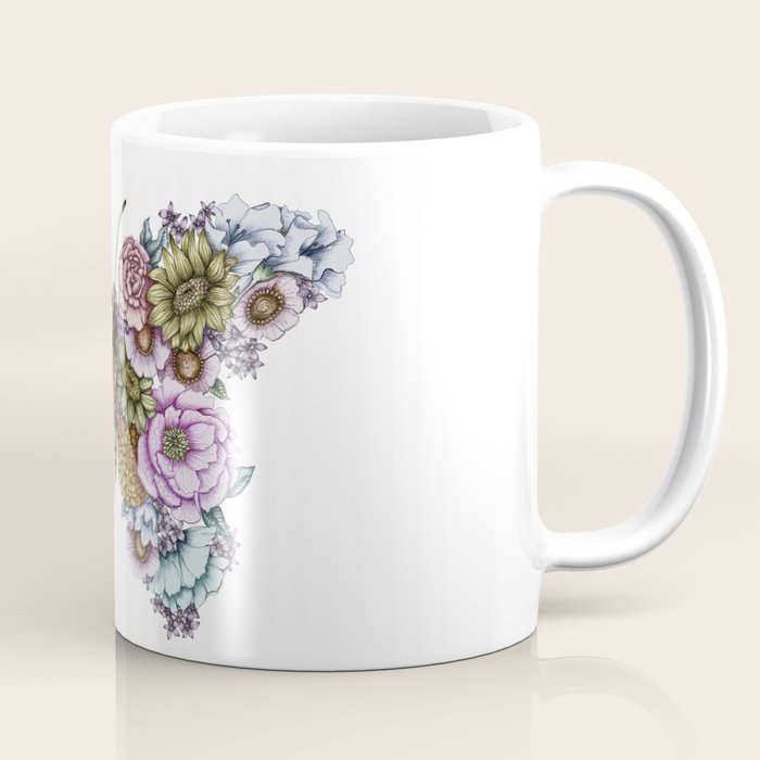 Butterfly in Bloom II Coffee Mug Gallery Image 1
