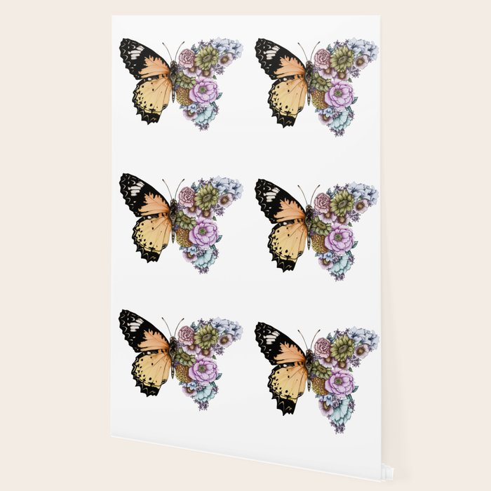 Butterfly in Bloom II Wallpaper Gallery Image 2