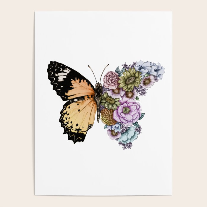 Butterfly in Bloom II Poster Gallery Image 4