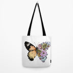 Butterfly in Bloom II Tote Bag Gallery Image 2