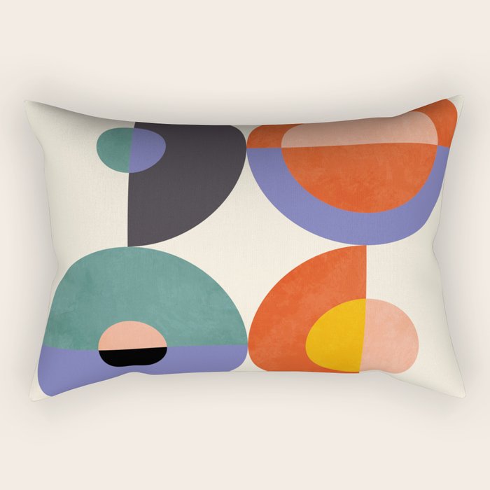 mid century modern 2022 2 Rectangular Pillow Gallery Image 1