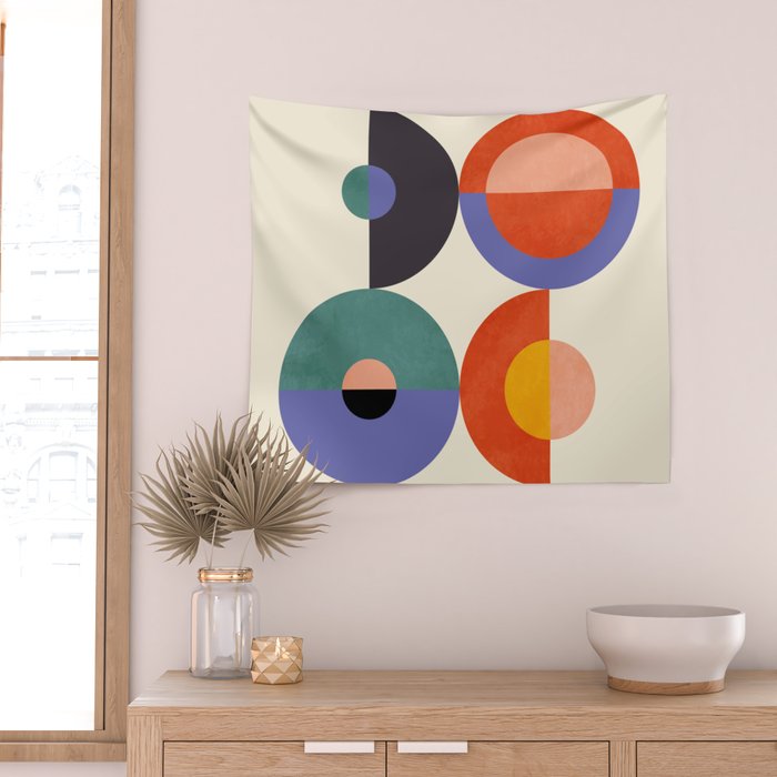 mid century modern 2022 2 Wall Tapestry Gallery Image 2