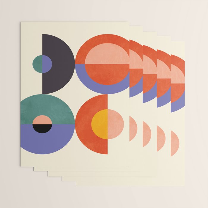 mid century modern 2022 2 Wrapping Paper Gallery Image 3