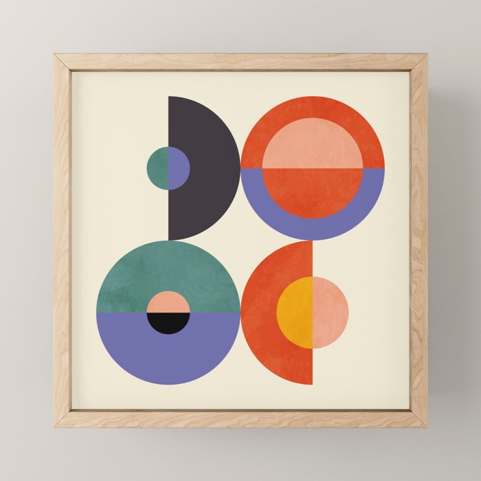mid century modern 2022 2 Mini Art Print Gallery Image 1