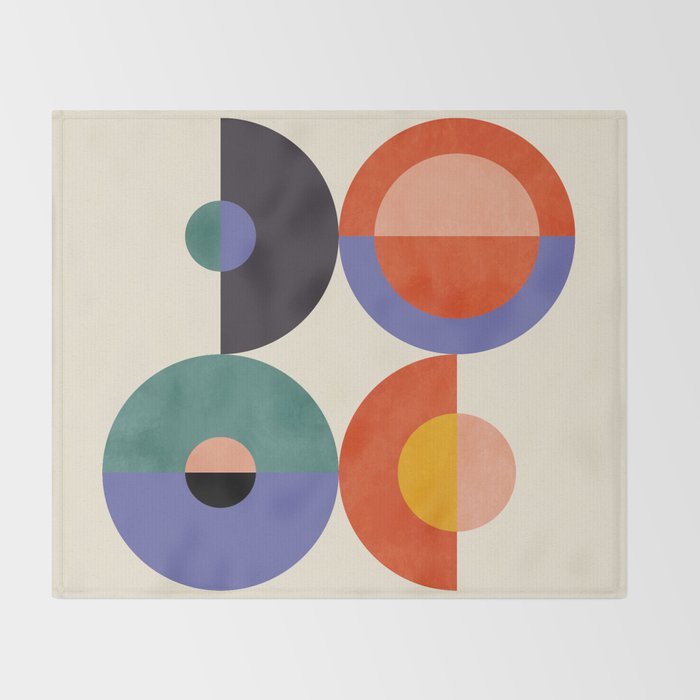 mid century modern 2022 2 Throw Blanket Gallery Image 2
