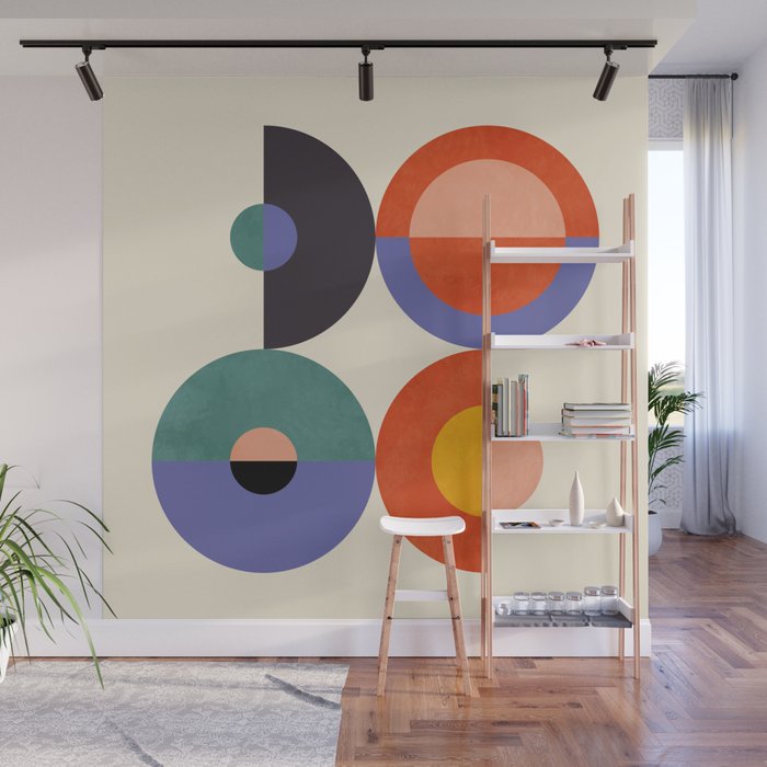 mid century modern 2022 2 Wall Mural Gallery Image 1