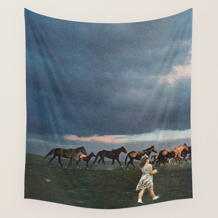 Into the Sunset Wall Tapestry Gallery Image 1