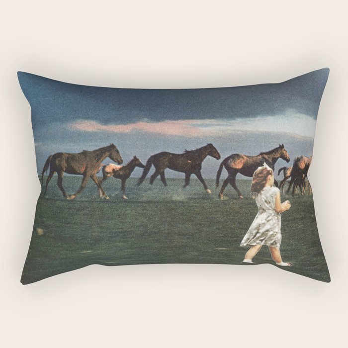 Into the Sunset Rectangular Pillow Gallery Image 1