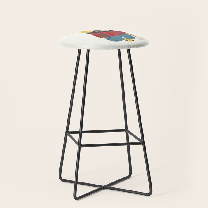 Rugged Roger - the lumberjack Stool Gallery Image 1