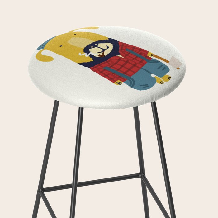 Rugged Roger - the lumberjack Stool Gallery Image 2