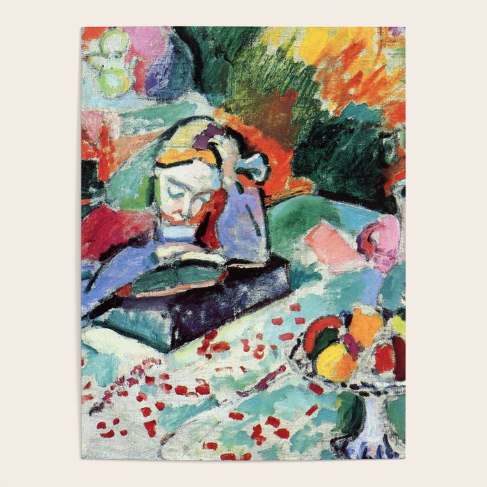 Henri Matisse Interior with a Young Girl Reading Poster Gallery Image 1