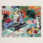 Henri Matisse Interior with a Young Girl Reading Jigsaw Puzzle Gallery Image 1