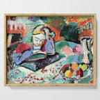 Henri Matisse Interior with a Young Girl Reading Serving Tray Gallery Image 1