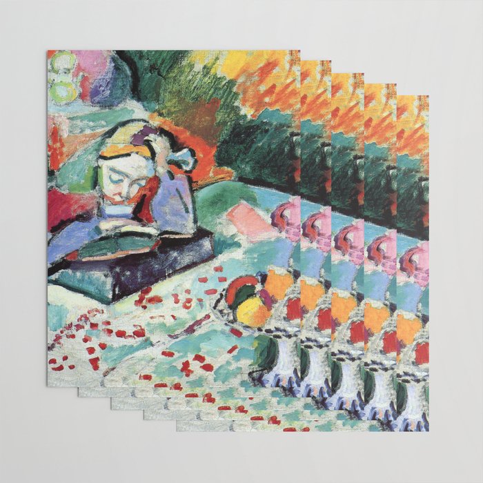 Henri Matisse Interior with a Young Girl Reading Wrapping Paper Gallery Image 3