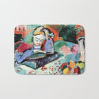 Henri Matisse Interior with a Young Girl Reading Bath Mat Gallery Image 1