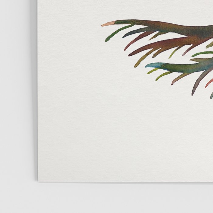 Tree of Life Watercolor - Rainbow Palette Poster Gallery Image 3