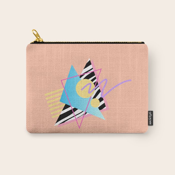 Memphis pattern 122 - 80s / 90s Retro Carry All Pouch Gallery Image 1