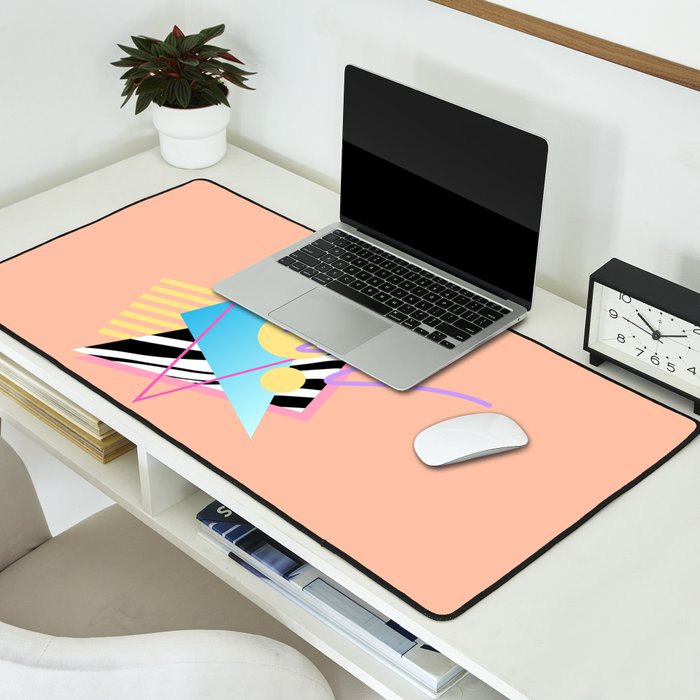 Memphis pattern 122 - 80s / 90s Retro Desk Mat Gallery Image 2