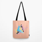 Memphis pattern 122 - 80s / 90s Retro Tote Bag Gallery Image 2