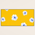 Scattered Flowers Desk Mat Gallery Image 3