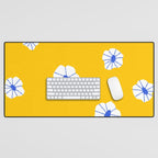 Scattered Flowers Desk Mat Gallery Image 1