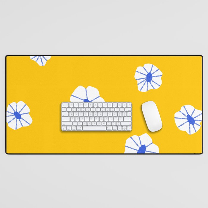Scattered Flowers Desk Mat Gallery Image 1
